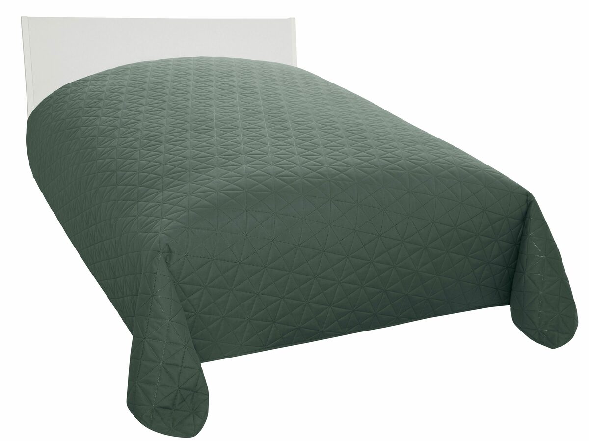 Bild 3 von Tagesdecke Tesso, my home, unifarben mit grafischem Muster