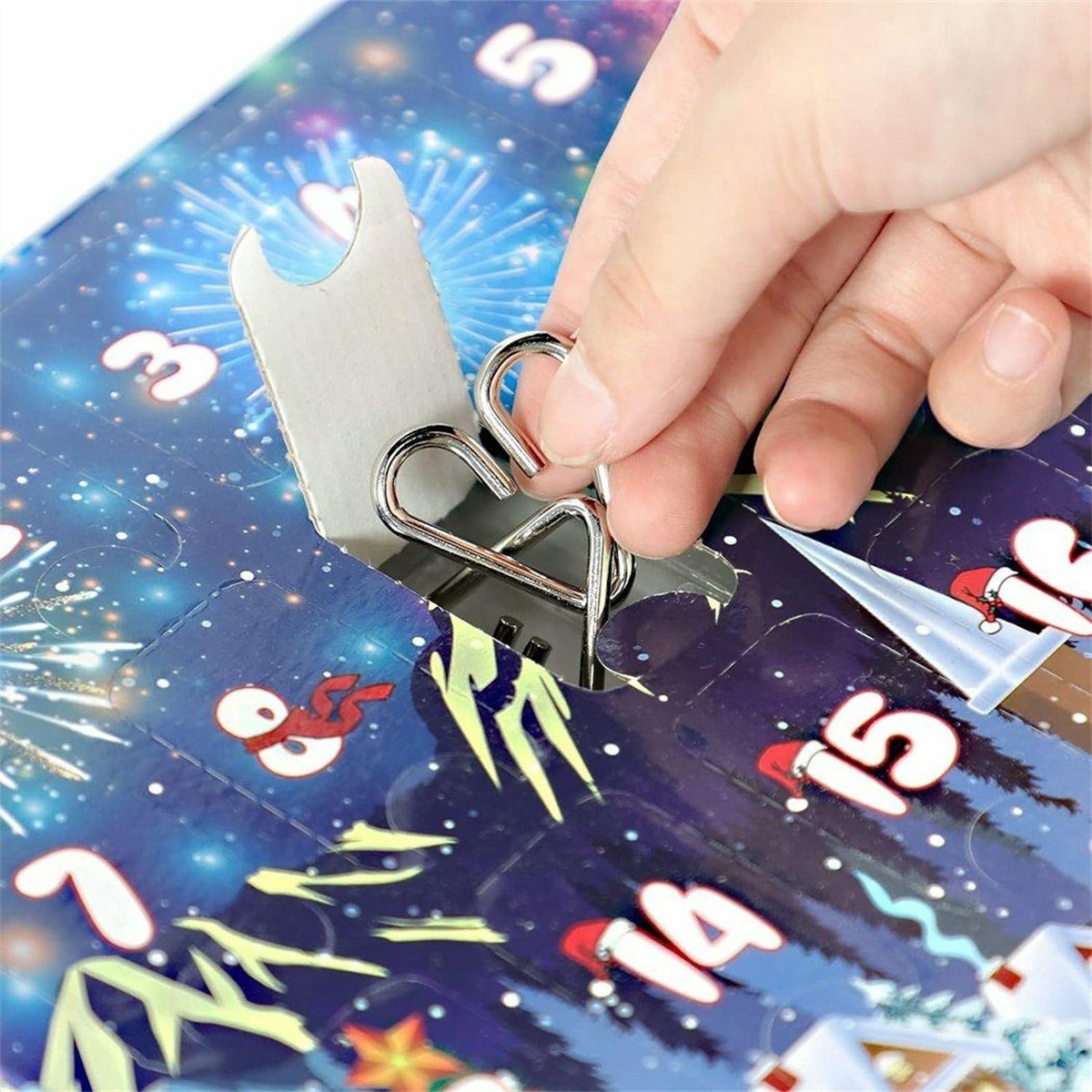 Bild 2 von TUABUR Adventskalender Adventskalender 2023 Lernspielzeugset mit 24 Teilen (1-tlg)