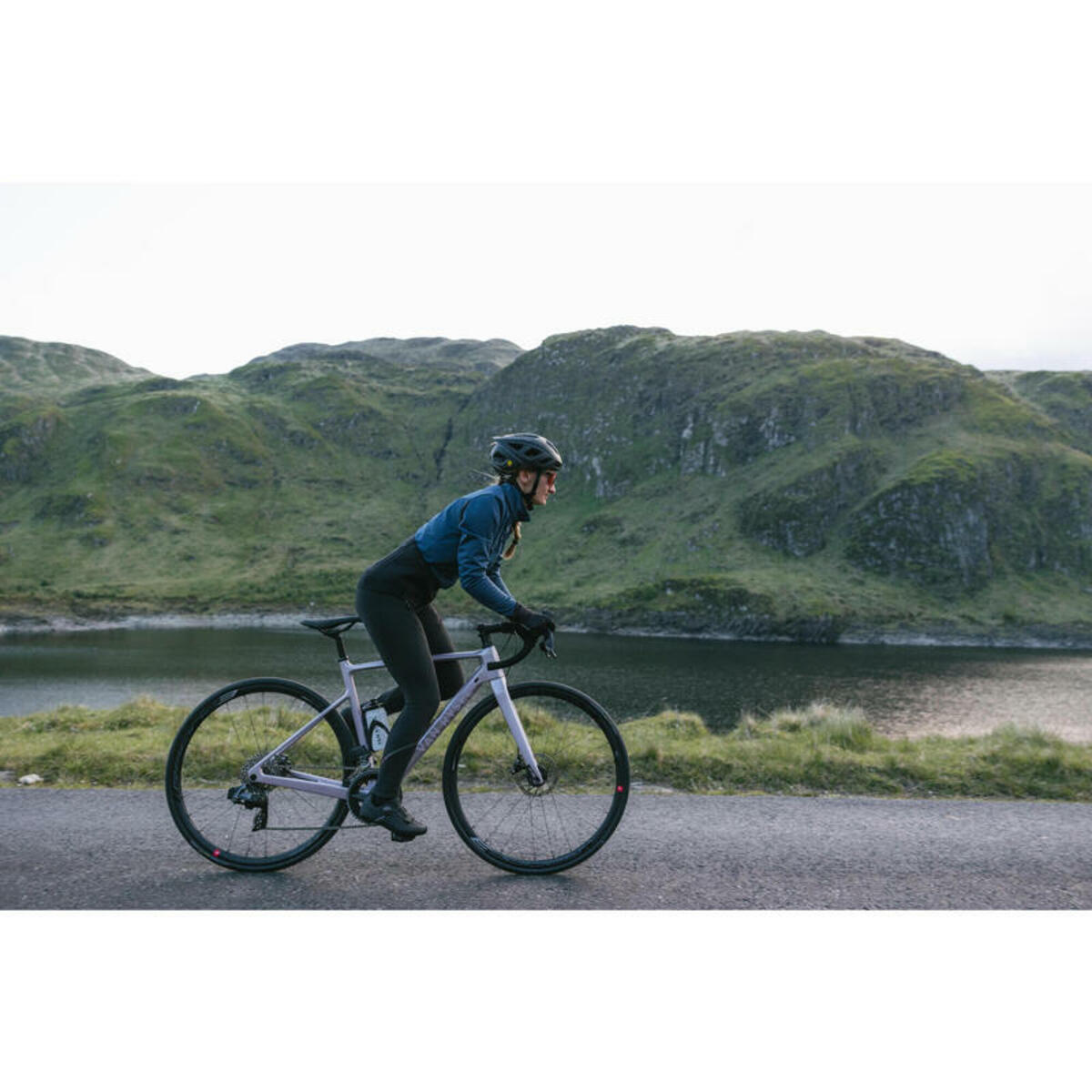 Bild 1 von Fahrrad Winterjacke Rennrad RCR Damen grau