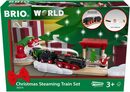 Bild 2 von BRIO® Spielzeug-Eisenbahn Holzspielzeug, BRIO® WORLD, Batterie-Dampflok Weihnachts-Set, (Set), FSC®- schützt Wald - weltweit