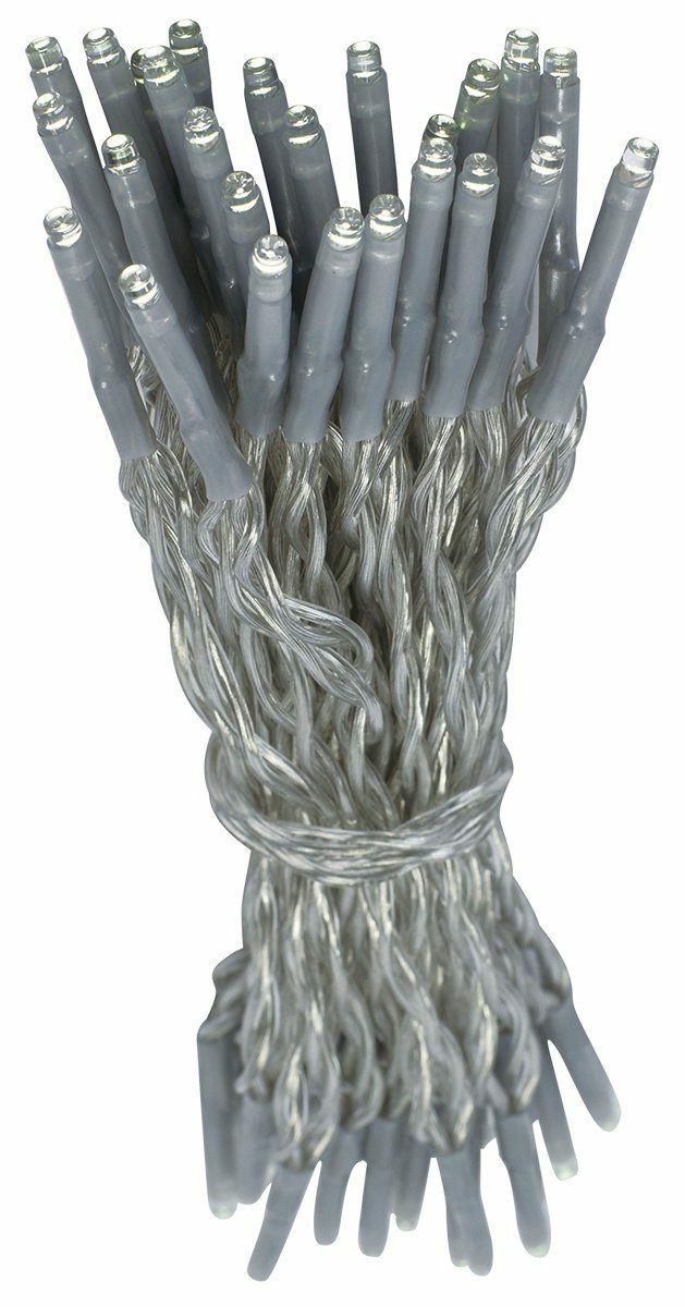 Bild 3 von MeLiTec LED-Lichterkette XM55, transparente Leitung Timer integriert Dimmer 50 LED's