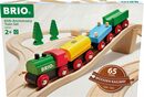 Bild 2 von BRIO® Spielzeug-Eisenbahn Holzspielzeug, 65 Jahre Holzeisenbahn Jubiläums-Zugset, Made in Europe; FSC® - schützt Wald - weltweit