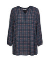 Bild 1 von Longbluse kariert
       
      Janina curved Y-Ausschnitt
   
      dunkelblau kariert