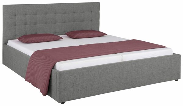 Bild 3 von Home affaire Polsterbett Hamar, mit schöner Knopfheftung im Kopfteil, in 3 Größen und 2 Farben