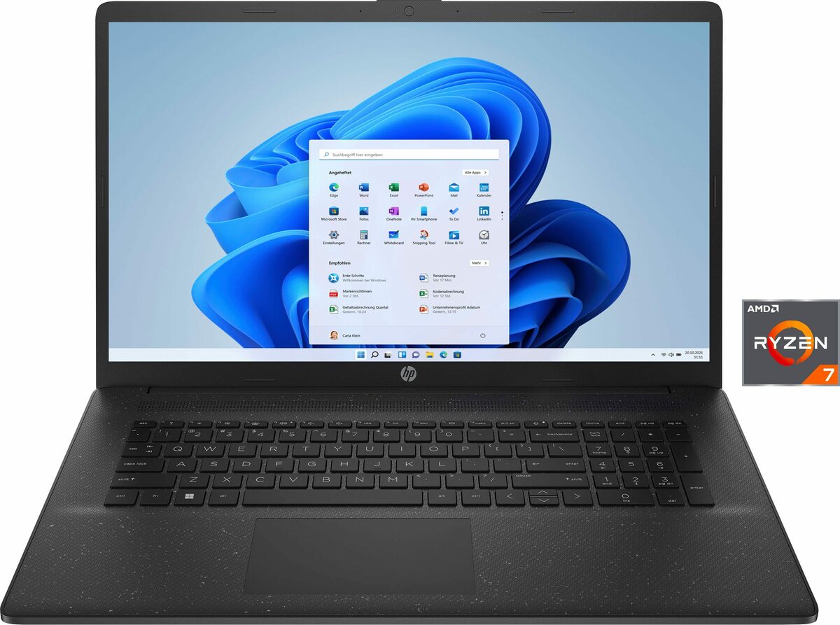 Bild 1 von HP 17-cp2225ng Notebook (43,9 cm/17,3 Zoll, AMD Ryzen 3 7320U, Radeon Graphics, 512 GB SSD)