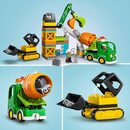 Bild 2 von LEGO® Konstruktionsspielsteine Baustelle mit Baufahrzeugen (10990), LEGO® DUPLO Town, (61 St), mit Licht und Sound; Made in Europe
