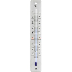 TFA Innen-Außen-Thermometer Edelstahl gebürstet