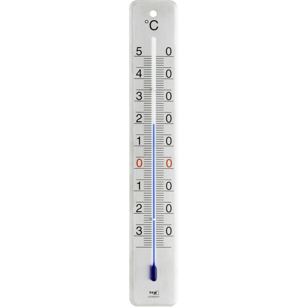 Bild 1 von TFA Innen-Außen-Thermometer Edelstahl gebürstet