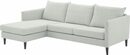 Bild 2 von ATLANTIC home collection Ecksofa Rekvik, mit Wellenunterfederung, Ottomane beidseitig montierbar