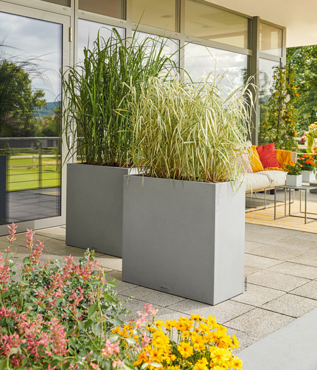 Bild 2 von LECHUZA® Kunststoff-Kasten Canto Stone, rechteckig, ca. B79/H76/T37 cm