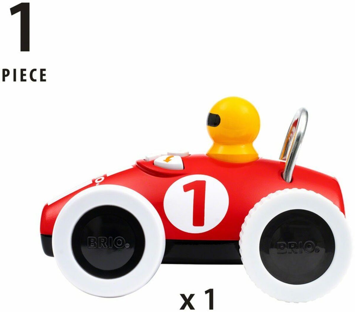 Bild 2 von BRIO® Spielzeug-Rennwagen Play & Learn, mit elektronischer Steuerungsfunktion; FSC®- schützt Wald - weltweit