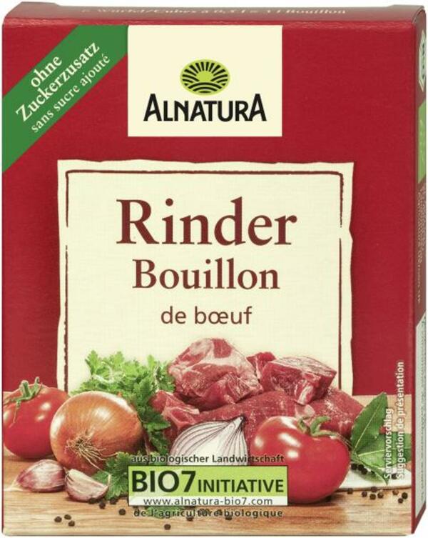 Bild 1 von Alnatura Rinderbouillon Würfel