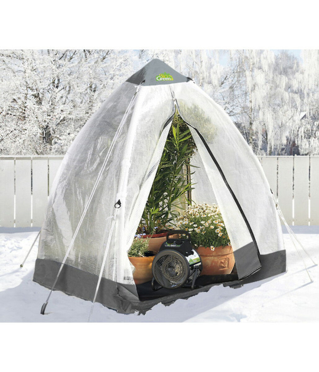 Bild 3 von Bio Green Überwinterungszelt Tropical Island, grau