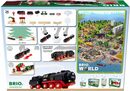 Bild 3 von BRIO® Spielzeug-Eisenbahn Holzspielzeug, BRIO® WORLD, Batterie-Dampflok Weihnachts-Set, (Set), FSC®- schützt Wald - weltweit