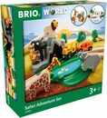 Bild 2 von BRIO® Spielzeug-Eisenbahn Holzspielzeug, BRIO® WORLD, Safari Bahn Set, FSC®- schützt Wald - weltweit