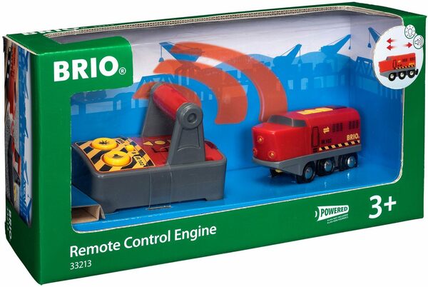 Bild 4 von BRIO® Spielzeug-Eisenbahn BRIO® WORLD, IR Frachtlok, mit Licht und Soundfunktion, FSC® - schützt Wald - weltweit