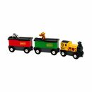 Bild 1 von BRIO® Spielzeugeisenbahn-Lokomotive Brio World Eisenbahn Zug Safari-Zug 3 Teile 33722