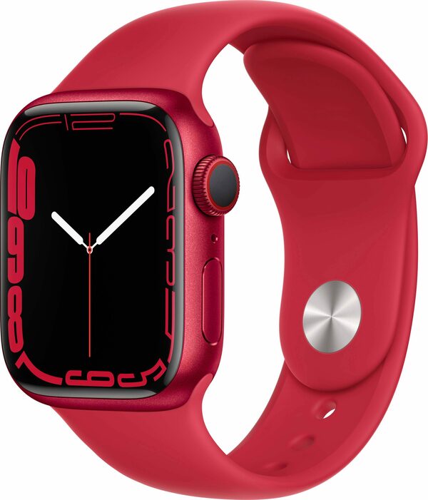 Apple Watch Series 7 GPS + Cellular, 41mm Smartwatch (Watch OS 8) von