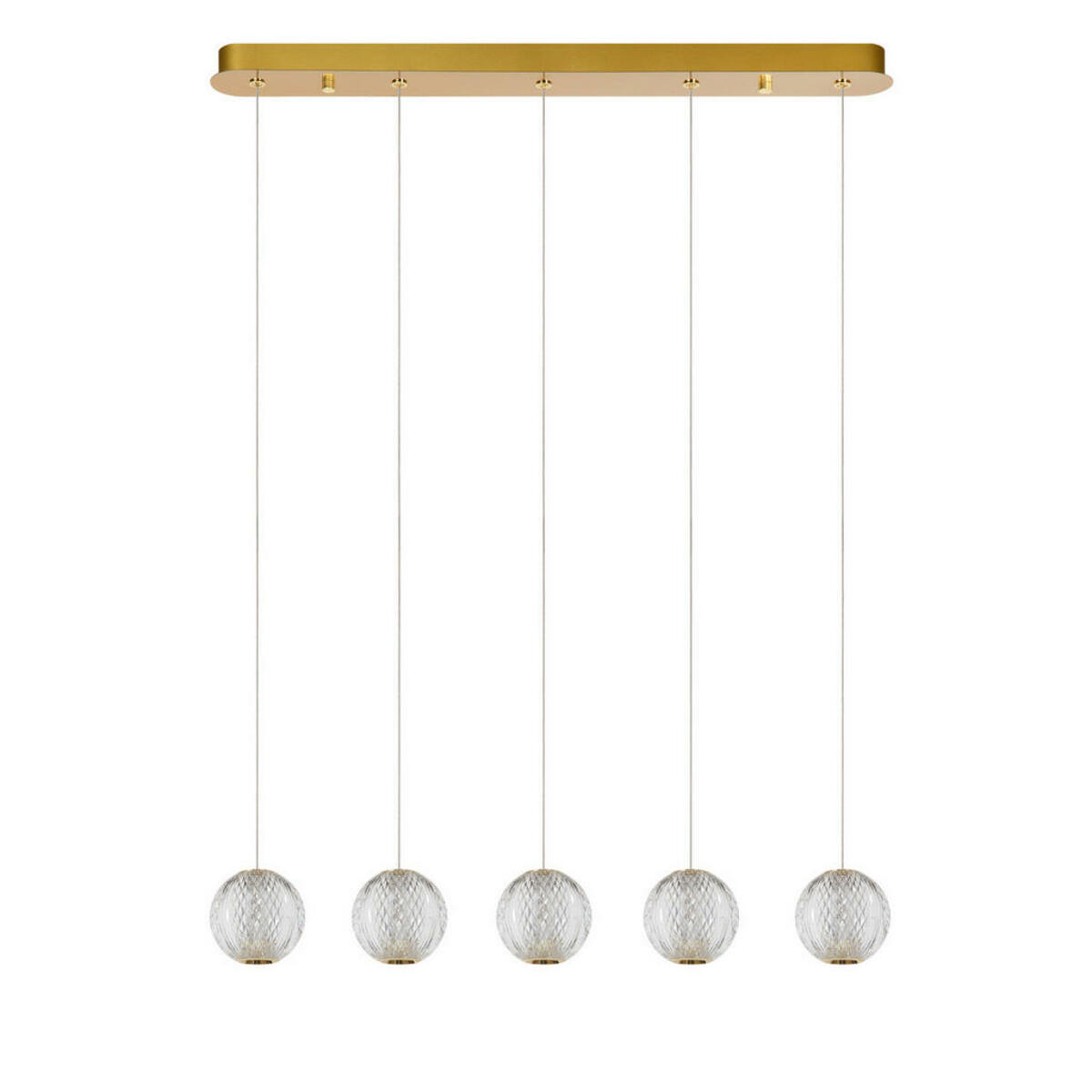 Bild 1 von Lucide Led-Pendelleuchte Cintra, Transparent, Kunststoff, G, 11x150 cm, RoHS, höhenverstellbar, Lampen & Leuchten, Innenbeleuchtung, Hängelampen, Pendelleuchten