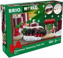 Bild 1 von BRIO® Spielzeug-Eisenbahn Holzspielzeug, BRIO® WORLD, Batterie-Dampflok Weihnachts-Set, (Set), FSC®- schützt Wald - weltweit