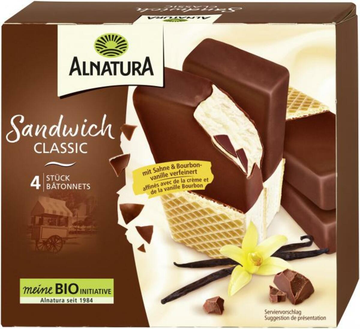 Bild 1 von Alnatura Eis Sandwich Classic