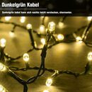 Bild 3 von XERSEK LED-Lichterkette Clusterlichterkette Büschellichterkette Speicherfunktion 31V Strom, Innen Außen IP44 Wasserdicht mit Fernbedienung