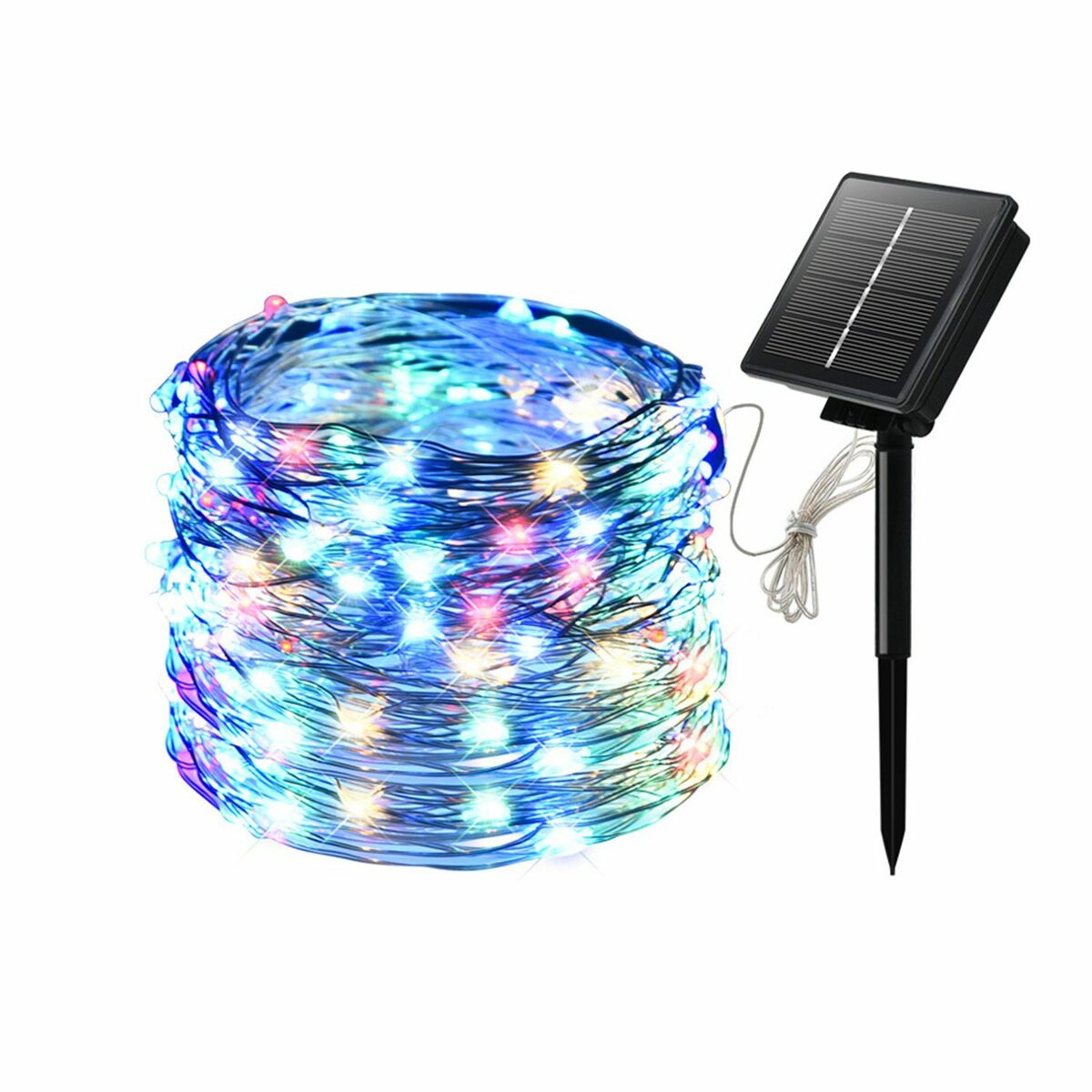 Bild 1 von 7Magic LED-Lichterkette, 50-flammig, LED Dekolicht Solar Campingleuchten
