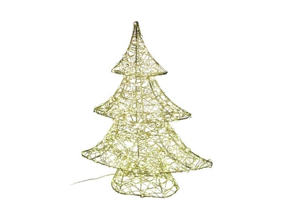 Bild 1 von Tarrington House LED Weihnachtsbaum, Metall, 37 x 10 x 45 cm, 700 LED, 6 W, warmweiß