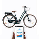 Bild 1 von E-Bike City Bike 28 Zoll Elops 920E Connect LF dunkelgrün Blau
