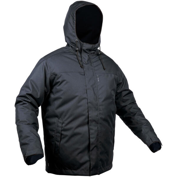 Bild 1 von Jagdjacke / Regenjacke 100 warm schwarz Schwarz