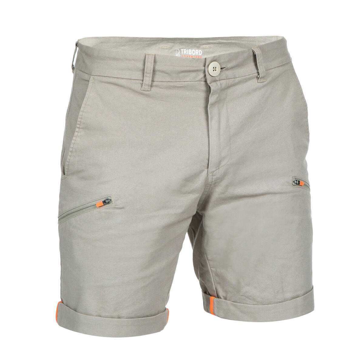 Bild 1 von Bermuda Shorts Segeln Herren strapazierfähig 100 beige Beige|braun