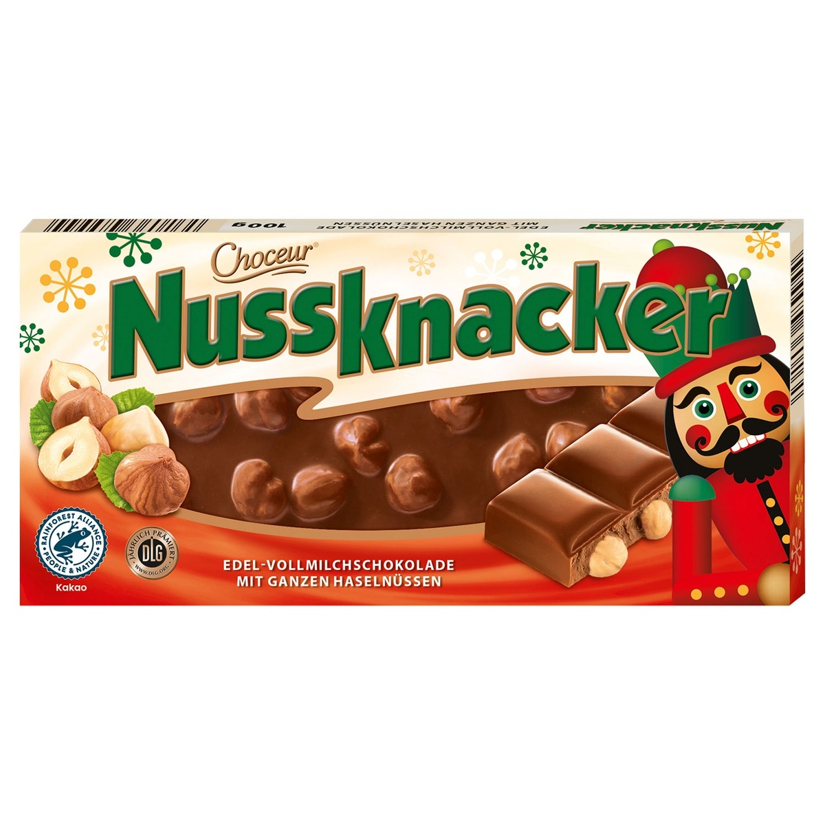 Bild 1 von CHOCEUR Nussknacker Weihnachtsedition 100 g