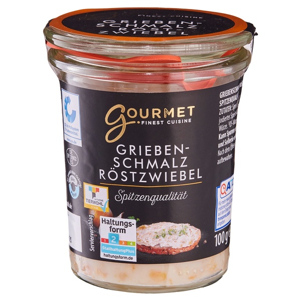 Bild 1 von GOURMET FINEST CUISINE Griebenschmalz 100 g