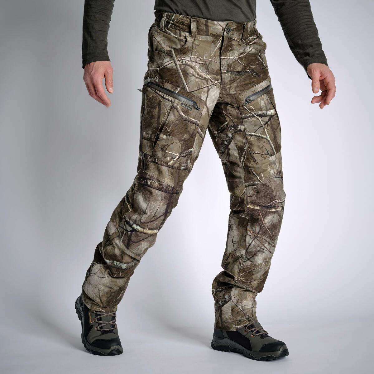 Bild 1 von Jagdhose 900 Treemetic geräuscharm wasserdicht warm Camouflage Braun|khaki