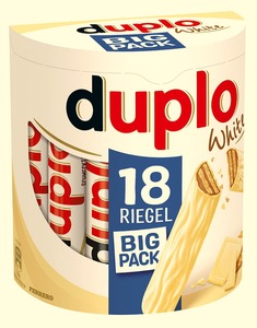 Duplo White Schokoladenriegel Big Pack 18 Riegel (327,6 g)