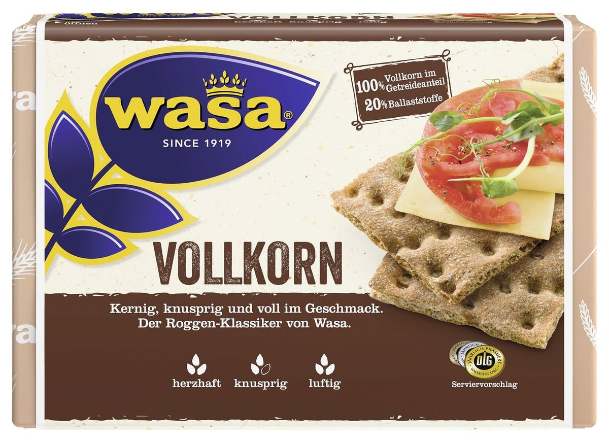 Bild 1 von Wasa Knäckebrot Vollkorn (260 g)
