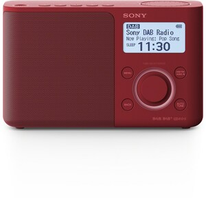 Sony XDR-S61D Digitalradio rot