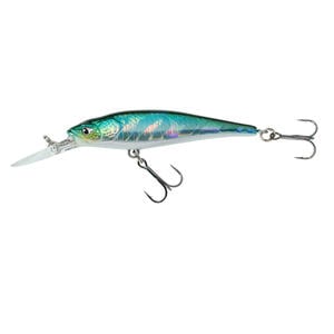 Wobbler Jerkbait / Deep Minnow WXM MNWDD 50 SP blauer Rücken Blau|weiß