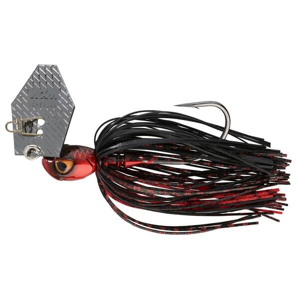 Bild 1 von Chatterbait Bealey 14 g schwarz/rot Rot|schwarz