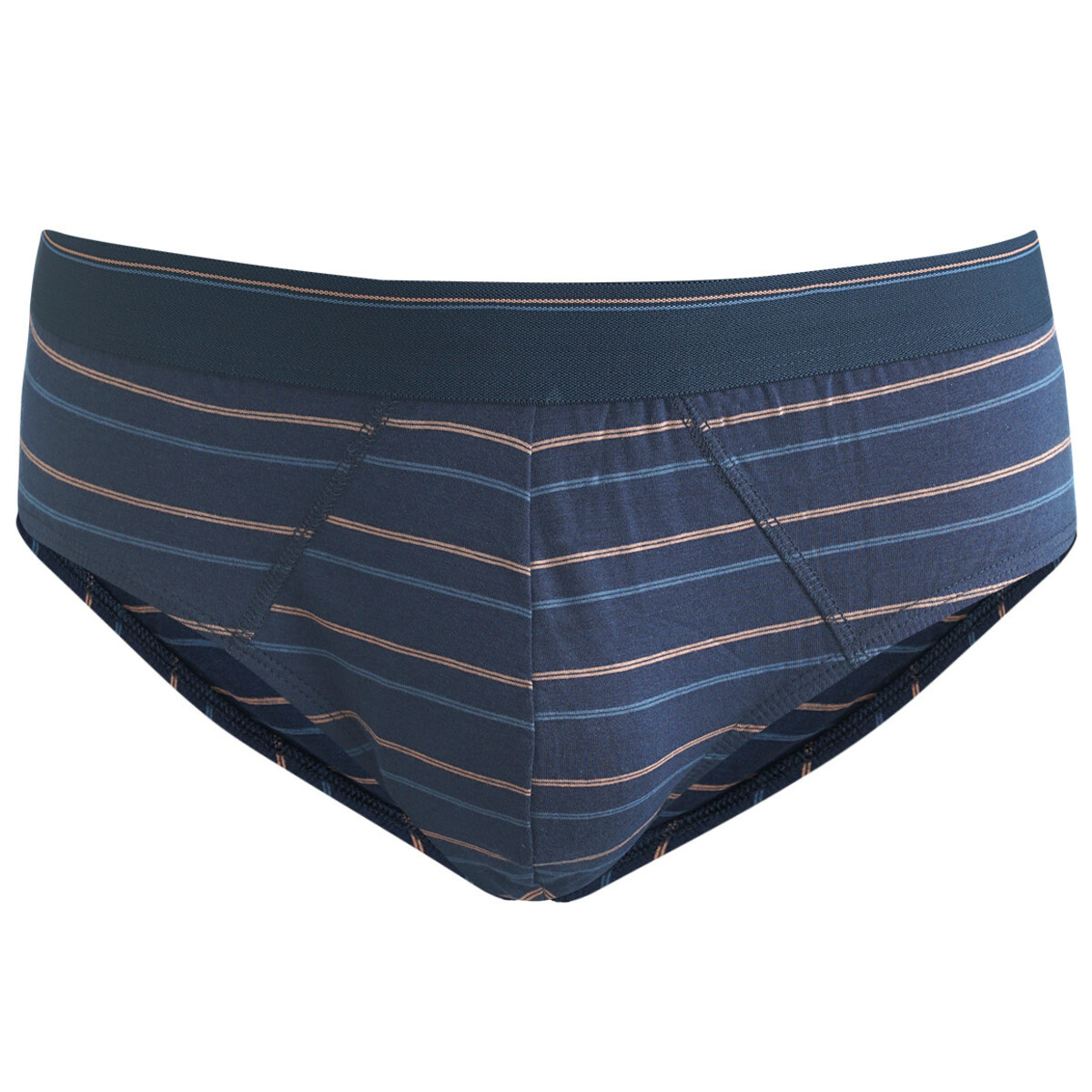 Bild 1 von Herren Slip gestreift DUNKELBLAU