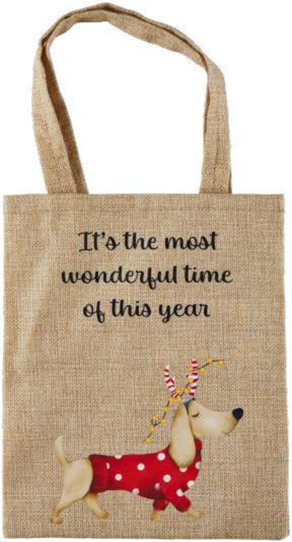 Bild 2 von Weihnachtliche Jutetasche