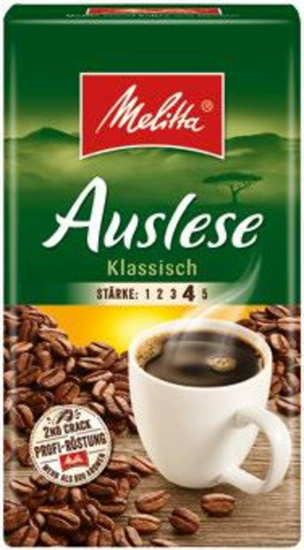 Bild 1 von Melitta Auslese gemahlen oder ganze Kaffeebohnen