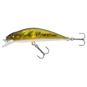 Wobbler Forelle Minnow WXM MNWFS 50 US Black Bass Braun|gelb|ocker