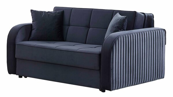 Bild 1 von Schlafsofa anthrazit Microfaser - 162 cm - MONTE CARLO