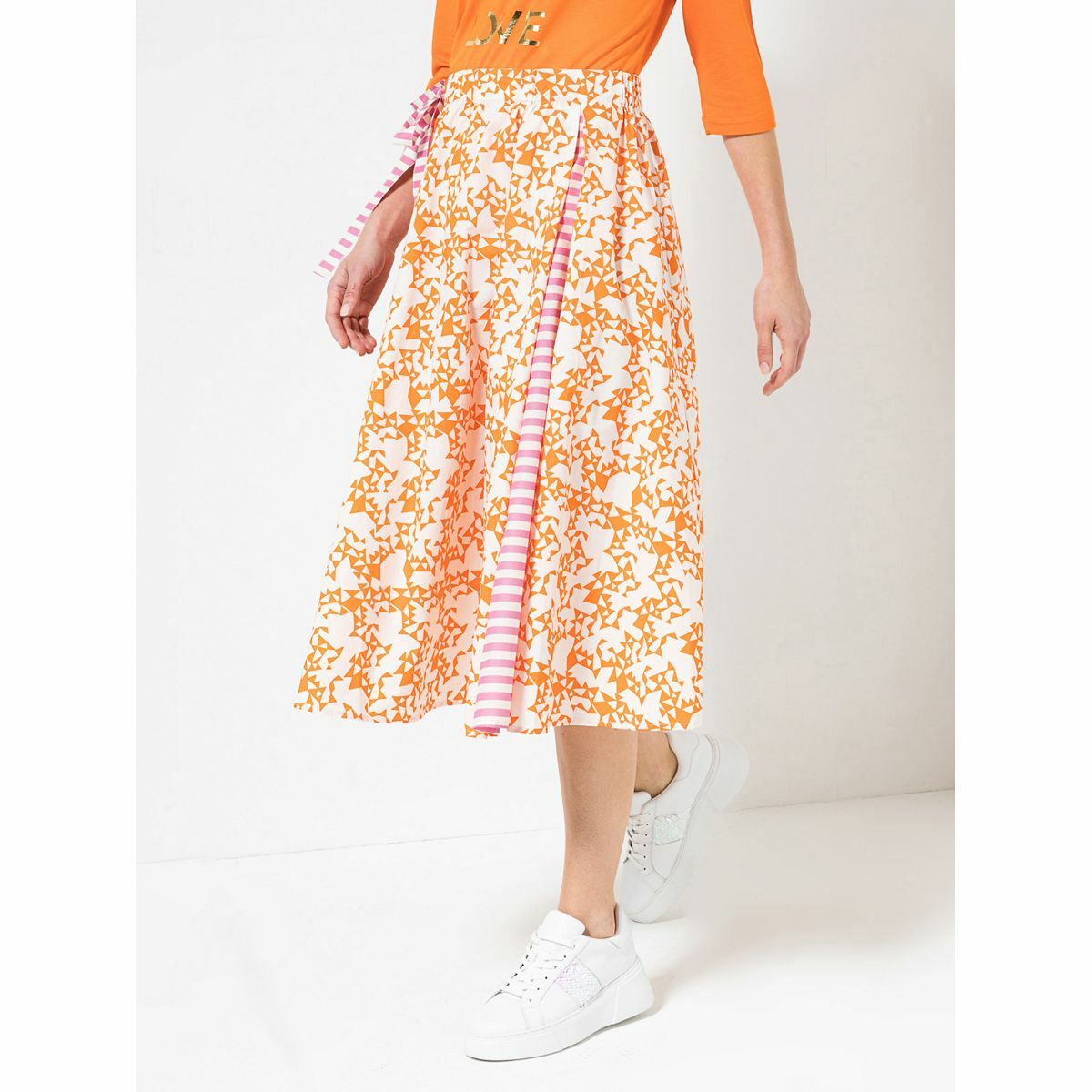 Bild 1 von STEFFEN SCHRAUT Rock, A-Linie Rundumdehnbund Falten-Detail weite Form