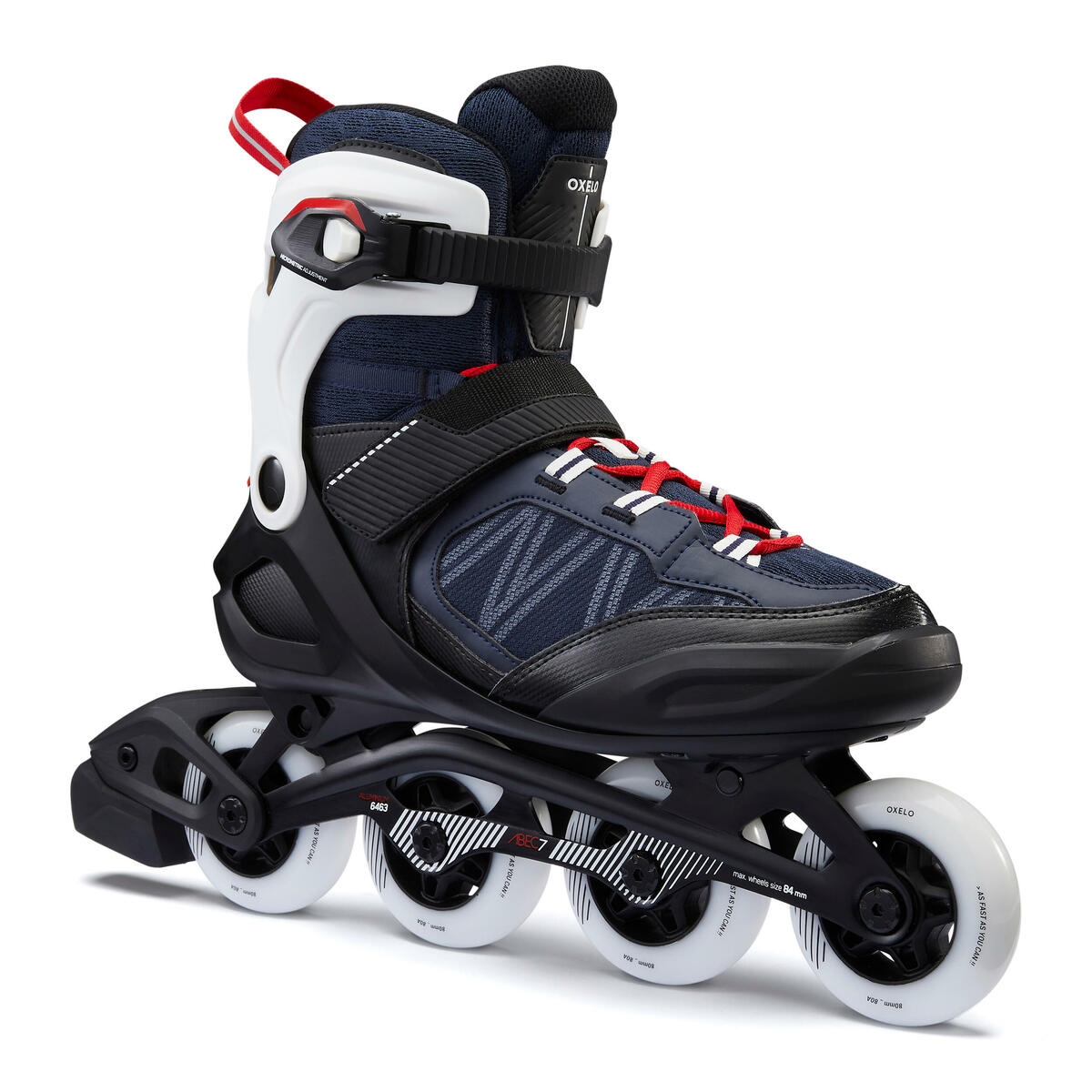 Bild 1 von Inlineskates Inliner Damen/Herren - FIT500 blau/rot Blau