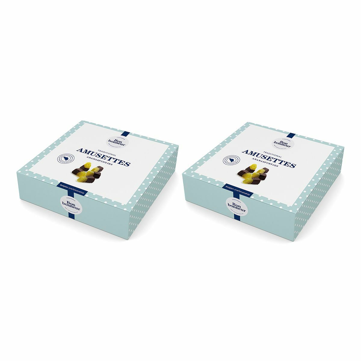 Bild 1 von GRAND-CRU KONFEKT Konfekt mit dunkler Schokoladenkuvertüre mit Ananasgeschmack Inhalt 400g