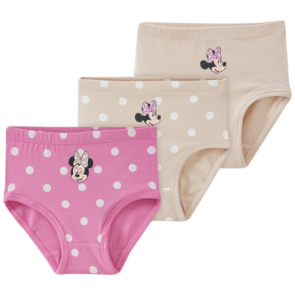 Bild 1 von 3 Minnie Maus Slips mit Prints PINK / BEIGE