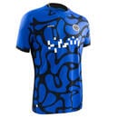 Bild 1 von Damen/Herren Fussball Trikot kurzarm - Viralto II blau/schwarz EINHEITSFARBE