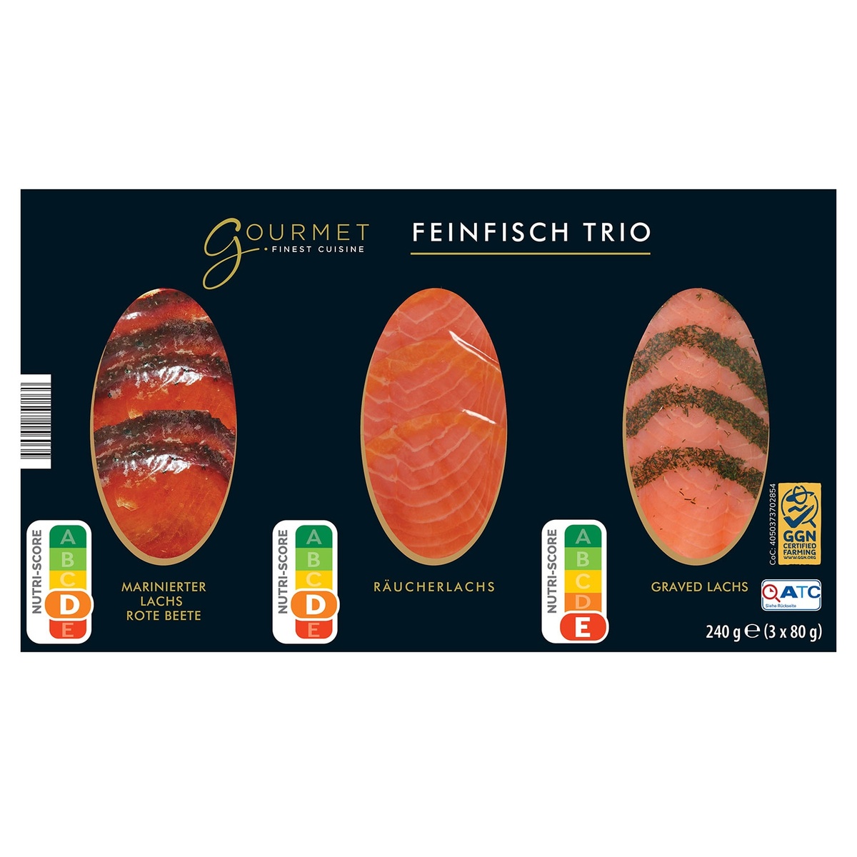 Bild 1 von GOURMET FINEST CUISINE Feinfisch-Trio 240 g